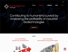 Tablet Screenshot of biointelligence.com